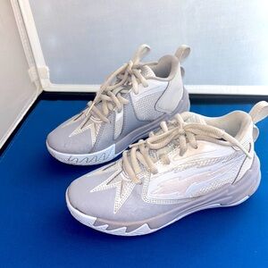 Puma Scoot Zeros Grey/Ice Youth 11C